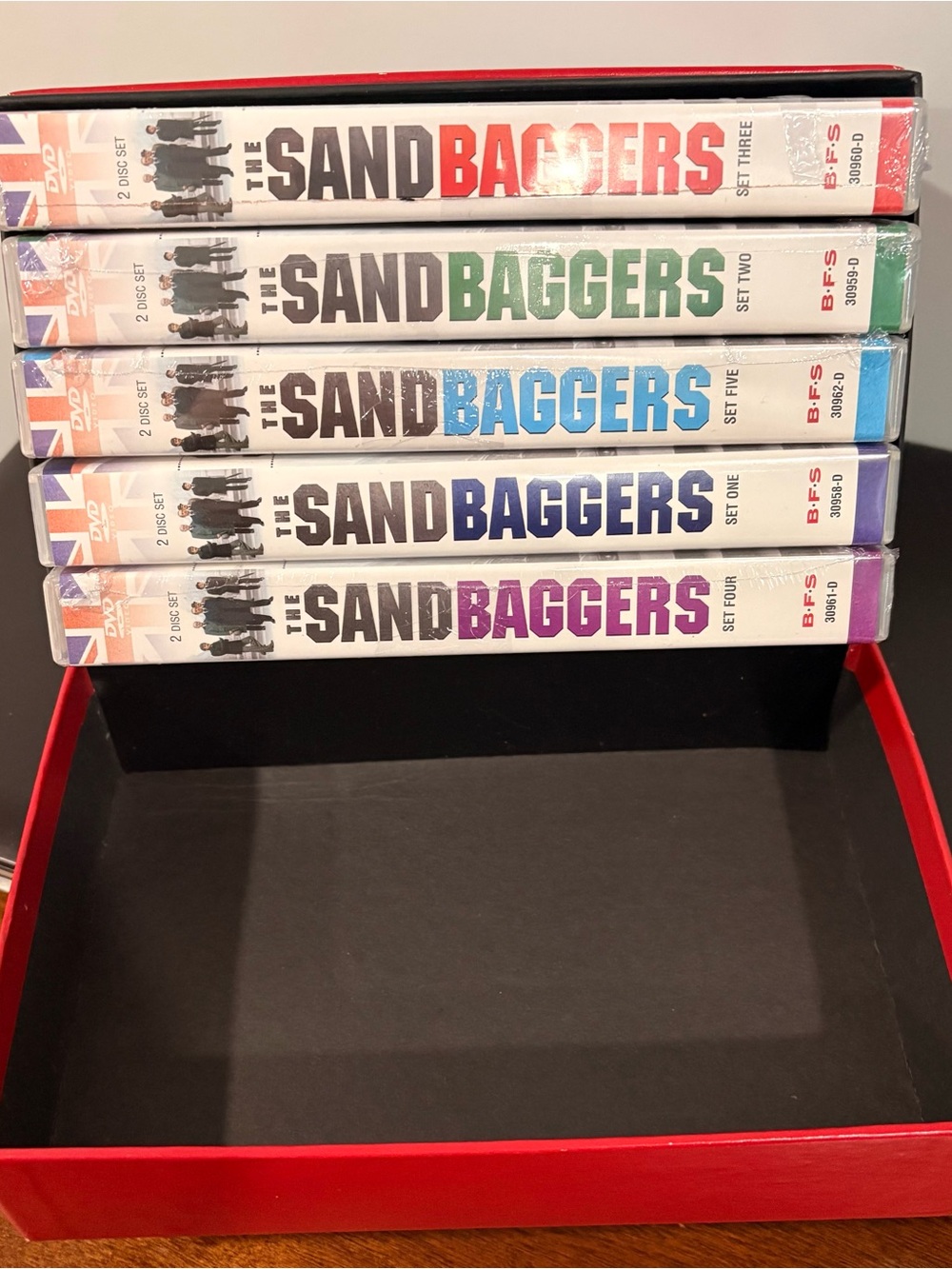 The Sandbaggers Complete Collection DVD 10 Disc Set 1 2 3 4 5 British Series